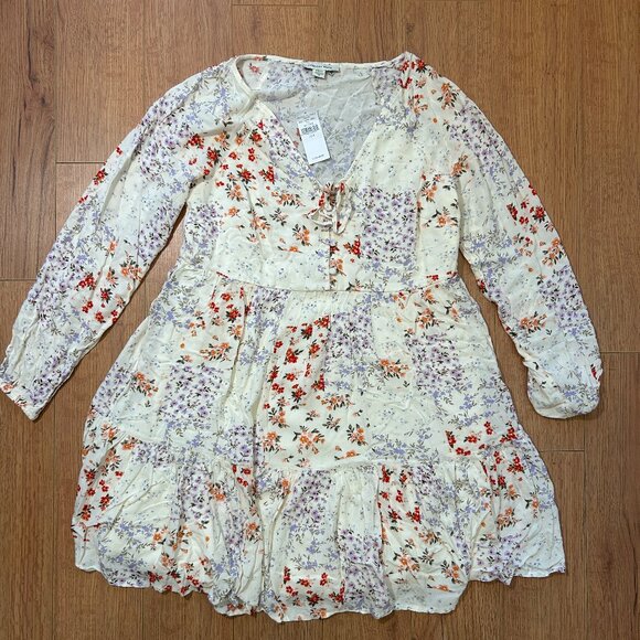 American Eagle Floral Mini Dress NWT - Picture 1 of 3